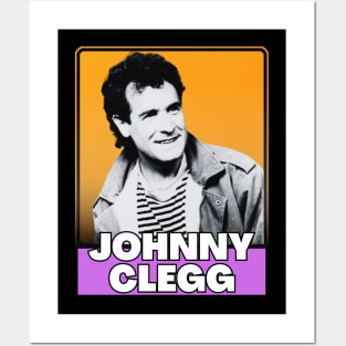 Johnny clegg (retro) Posters and Art